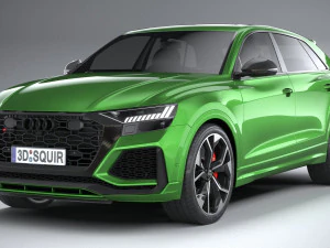 Audi RS Q8 2020 3D Model