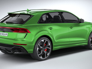 Audi RS Q8 2020 Modèle 3D
