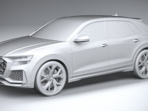 Audi RS Q8 2020 Modèle 3D