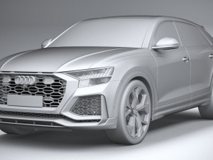 Audi RS Q8 2020 Modèle 3D