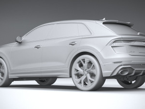 Audi RS Q8 2020 Modèle 3D