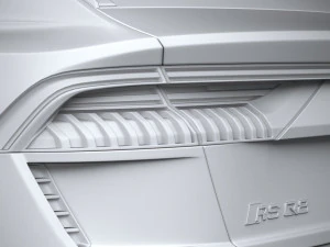 Audi RS Q8 2020 3D Model