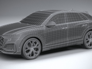Audi RS Q8 2020 Modèle 3D