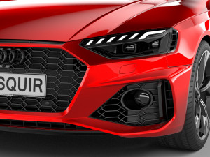 Audi RS4 Avant 2020 Modelo 3D