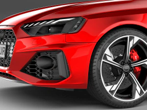 Audi RS4 Avant 2020 3D Model