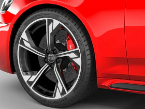Audi RS4 Avant 2020 3D Model