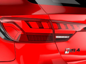 Audi RS4 Avant 2020 3D Model