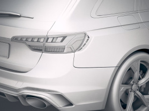 Audi RS4 Avant 2020 Modelo 3D
