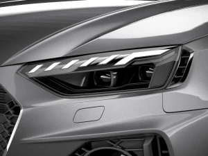 Audi RS4 Sedan 2020 3D Model