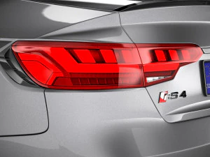 Audi RS4 Sedan 2020 3D Model