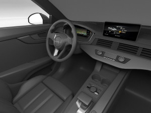 Audi RS4 Sedan 2020 Model 3D