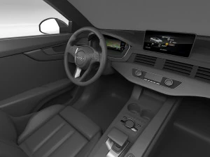 Audi RS4 Sedan 2020 3D Model