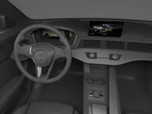 Audi RS4 Sedan 2020 Model 3D