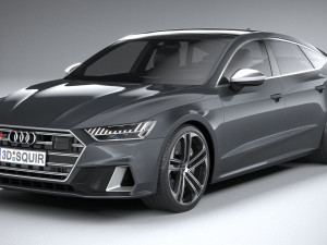 Audi S7 Sportback 2020 3D मॉडल
