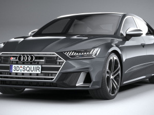 Audi S7 Sportback 2020 3D मॉडल