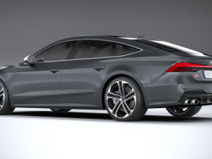 Audi S7 Sportback 2020 3D मॉडल