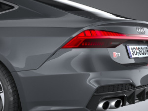 Audi S7 Sportback 2020 3D मॉडल