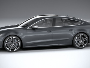 Audi S7 Sportback 2020 3D मॉडल