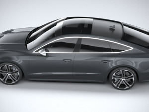 Audi S7 Sportback 2020 3D मॉडल