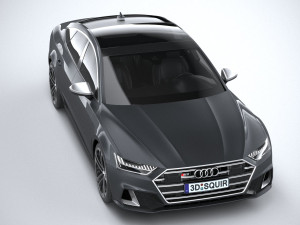 Audi S7 Sportback 2020 3D मॉडल