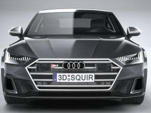 Audi S7 Sportback 2020 3D मॉडल