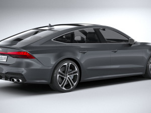 Audi S7 Sportback 2020 3D मॉडल
