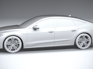 Audi S7 Sportback 2020 3D मॉडल