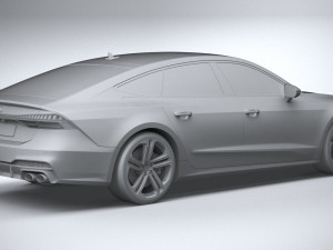 Audi S7 Sportback 2020 3D मॉडल