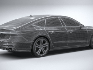 Audi S7 Sportback 2020 3D मॉडल