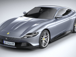 Ferrari Roma 2020 Modèle 3D