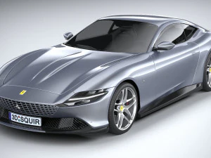 Ferrari Roma 2020 3D Model