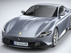 Ferrari Roma 2020 3D Model