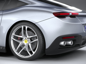 Ferrari Roma 2020 Modèle 3D