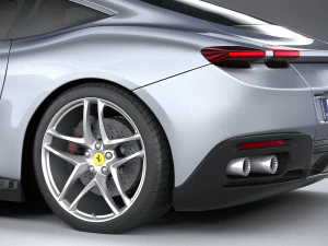 Ferrari Roma 2020 3D Model