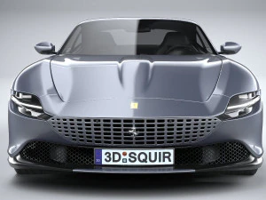 Ferrari Roma 2020 3D Model