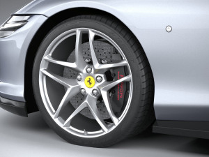Ferrari Roma 2020 Modèle 3D