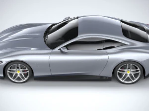 Ferrari Roma 2020 3D Model
