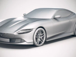 Ferrari Roma 2020 3D Model