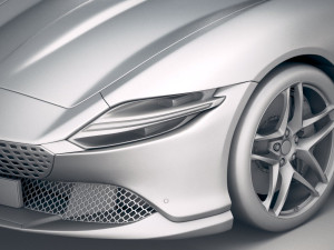 Ferrari Roma 2020 Modèle 3D