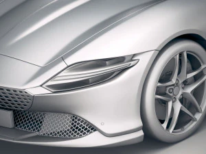Ferrari Roma 2020 3D Model