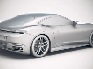 Ferrari Roma 2020 3D Model