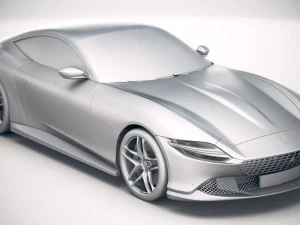 Ferrari Roma 2020 3D Model