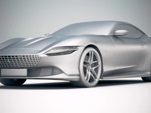 Ferrari Roma 2020 3D Model