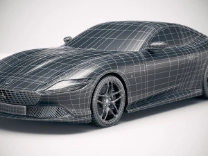 Ferrari Roma 2020 3D Model