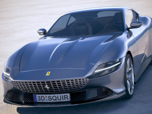 Ferrari Roma 2020 vray Modèle 3D