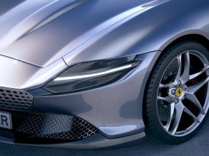 Ferrari Roma 2020 vray Modèle 3D