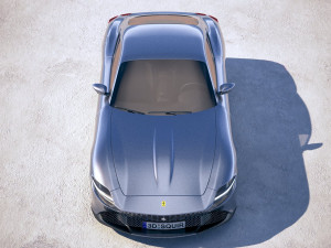 Ferrari Roma 2020 vray Modèle 3D