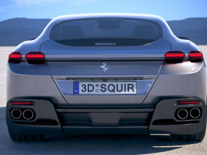 Ferrari Roma 2020 vray Modèle 3D