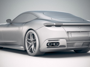 Ferrari Roma 2020 vray Modèle 3D