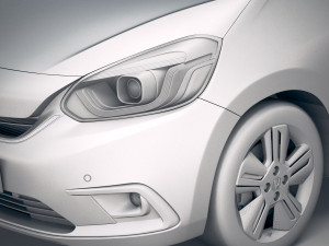Honda Jazz 2020 Modelo 3D